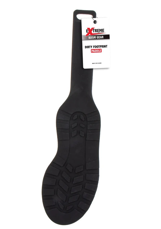 Dirty Footprint Paddle – Siliconen Schoenzool Paddle 38 cm