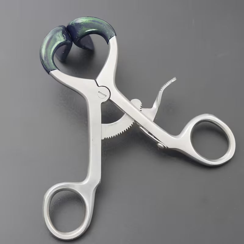 Bektang met Vergrendeling – BDSM Mondspreider RVS