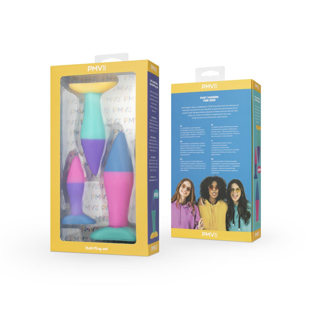 Koda Buttplug Training Set – 3 Maten Silicone Anaalplug Set voor Beginners