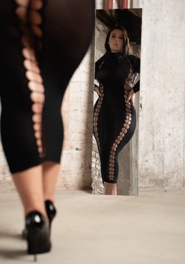 Carme XI - Jurk met col maat OS of QS - SM - speeltjes