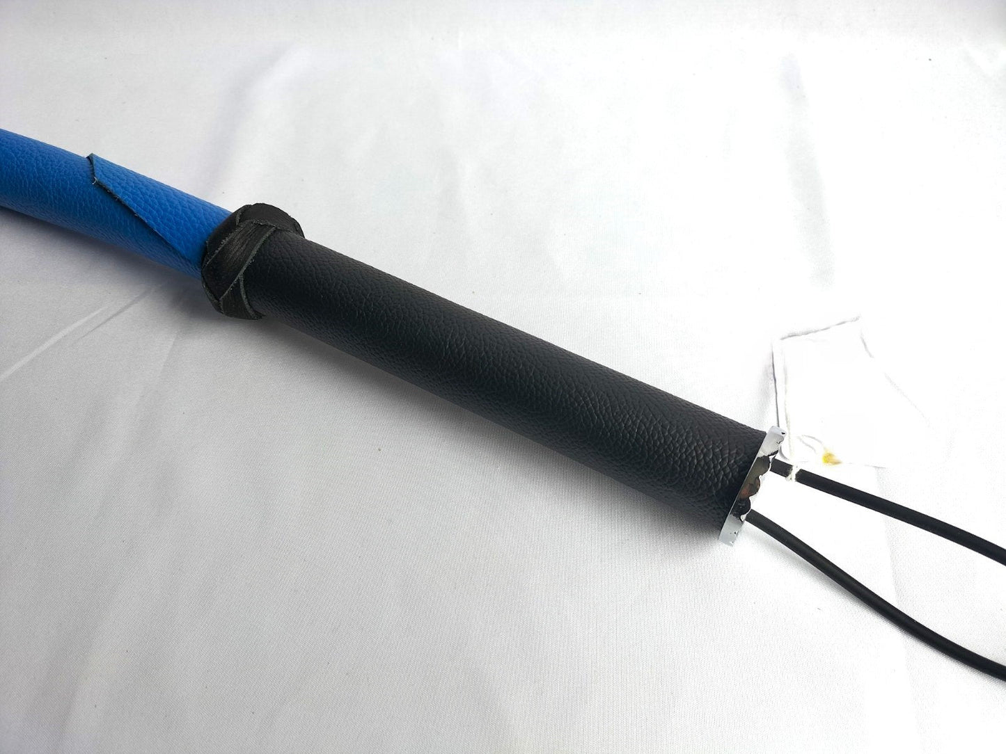 Dragon tail blauw leer 70 cm - SM - speeltjes