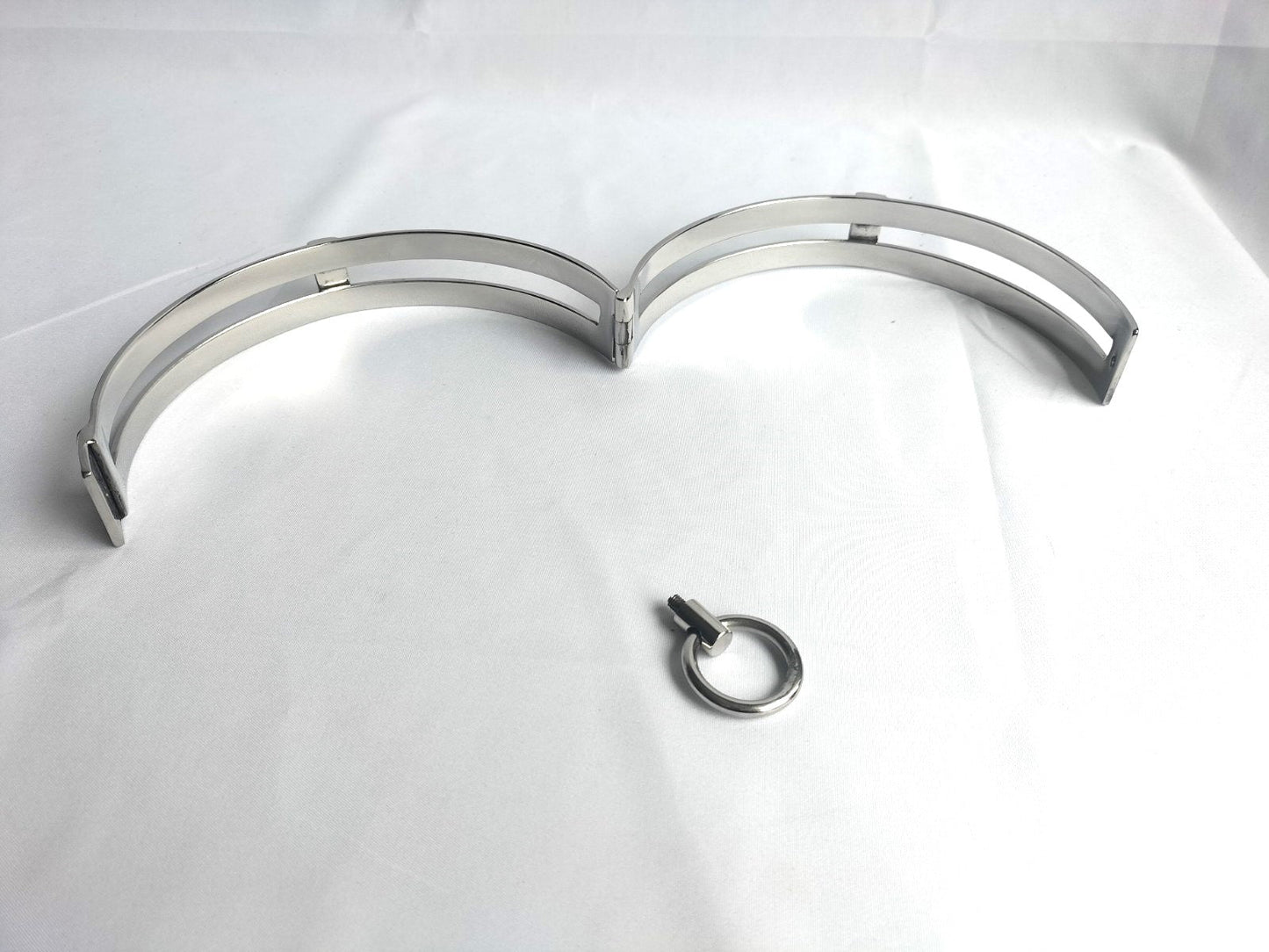 Dubbele RVS collar (diverse maten) - SM - speeltjes