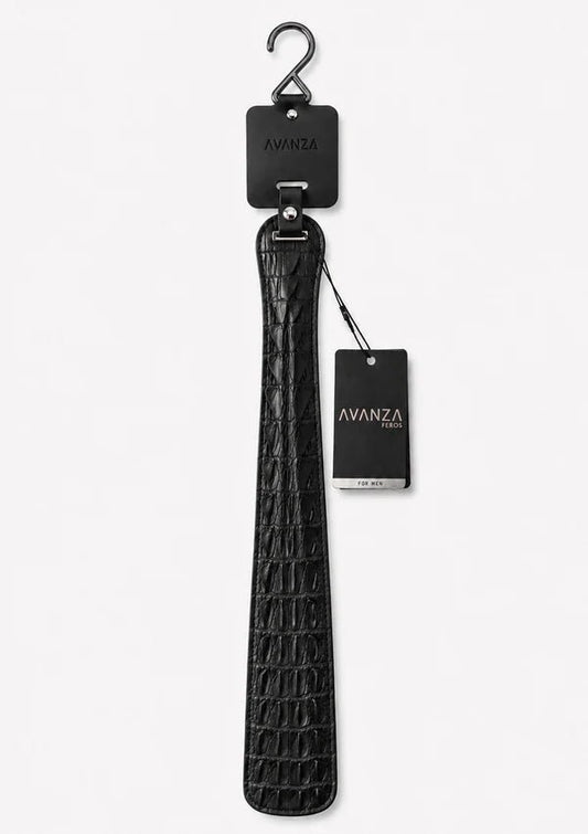 FEROS Croc-Embossed Paddle – Microfiber Spanking Paddle 48,5 cm - PU-leren spanking paddle - SM-speeltjes