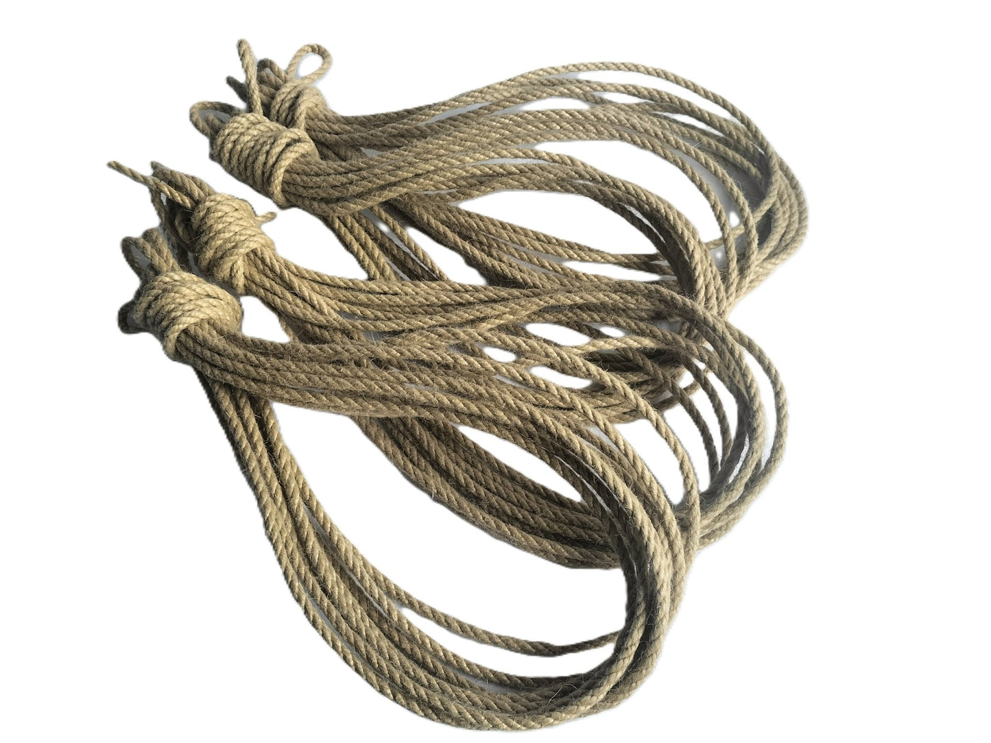 Hennep Touw 6mm Natuur 260kg Breekkracht - Shibari Bondage Touw per Meter - Bondage Touw - SM - speeltjes
