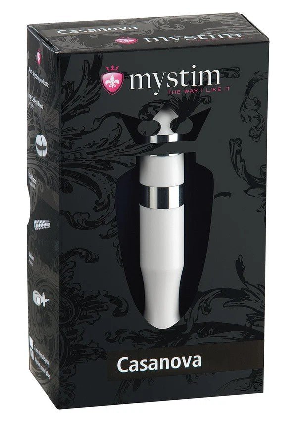Mystim Casanova E-Stim Probe – Anale & Vaginale Elektrode 10cm - E-Stim Accessoire - SM-speeltjes