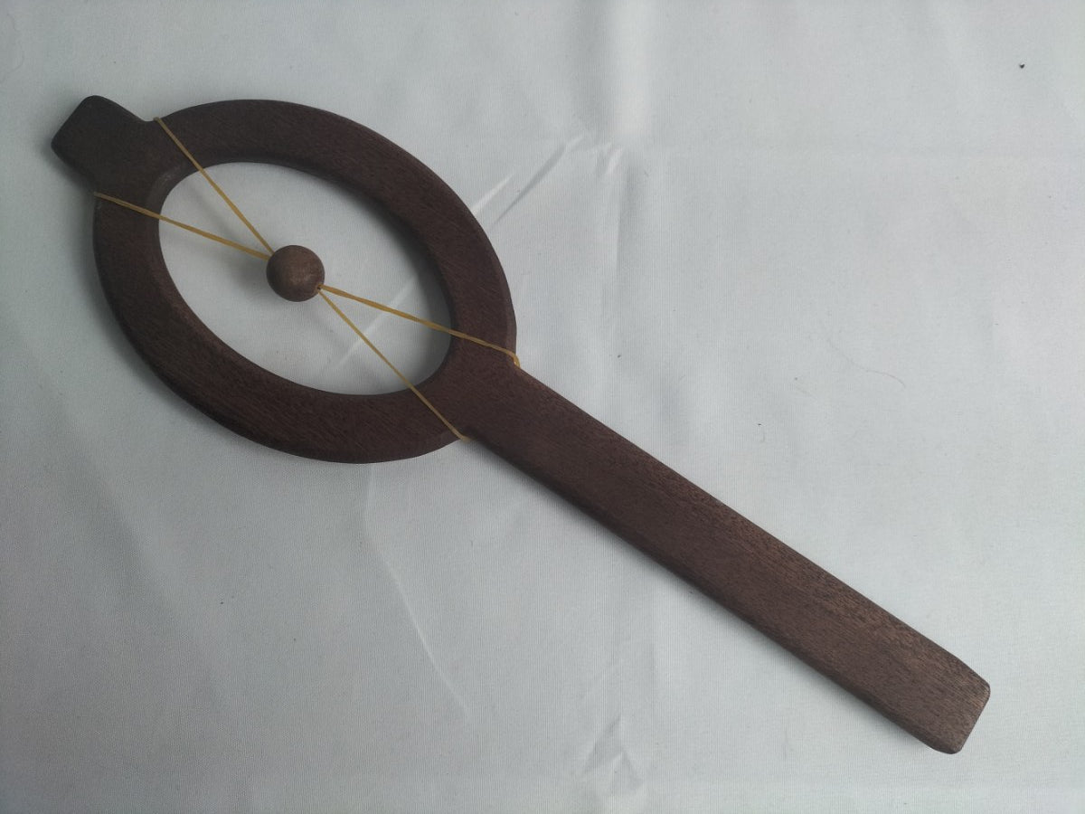 Nasty wooden paddle met houten balletje (verschillende kleuren) - SM - speeltjes