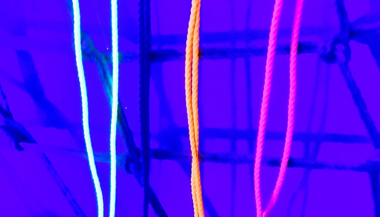 P.O.S.H touw fluo oranje - SM - speeltjes