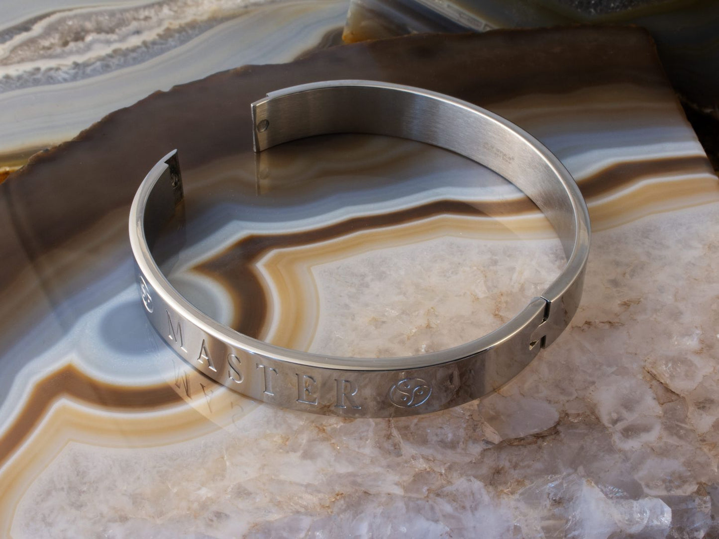 RVS armband MASTER - SM - speeltjes