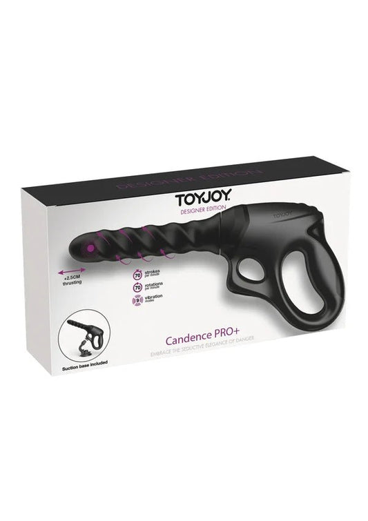 TOYJOY Cadence Fatale PRO+ – Gun Vibrator met Rotatie & Stootfunctie - Gun vibrator / sexmachine - SM-speeltjes