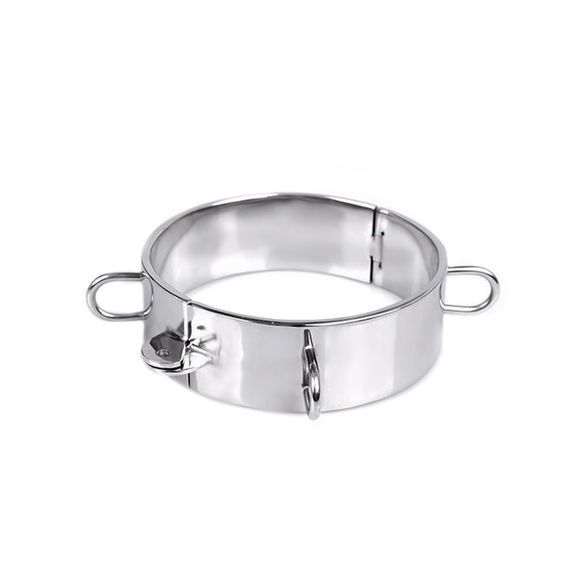 Zware RVS collar - SM - speeltjes