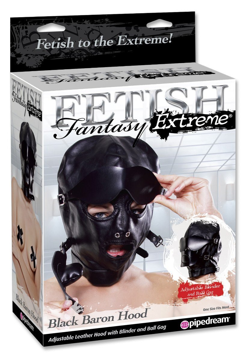 Black baron masker - SM - speeltjes