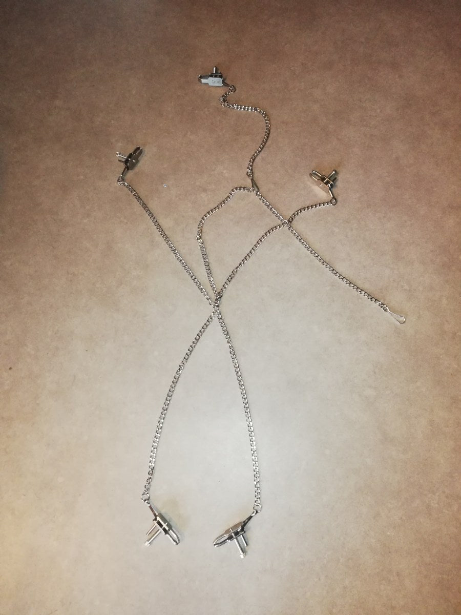 tepelklemmen en kettingen set - SM - speeltjes