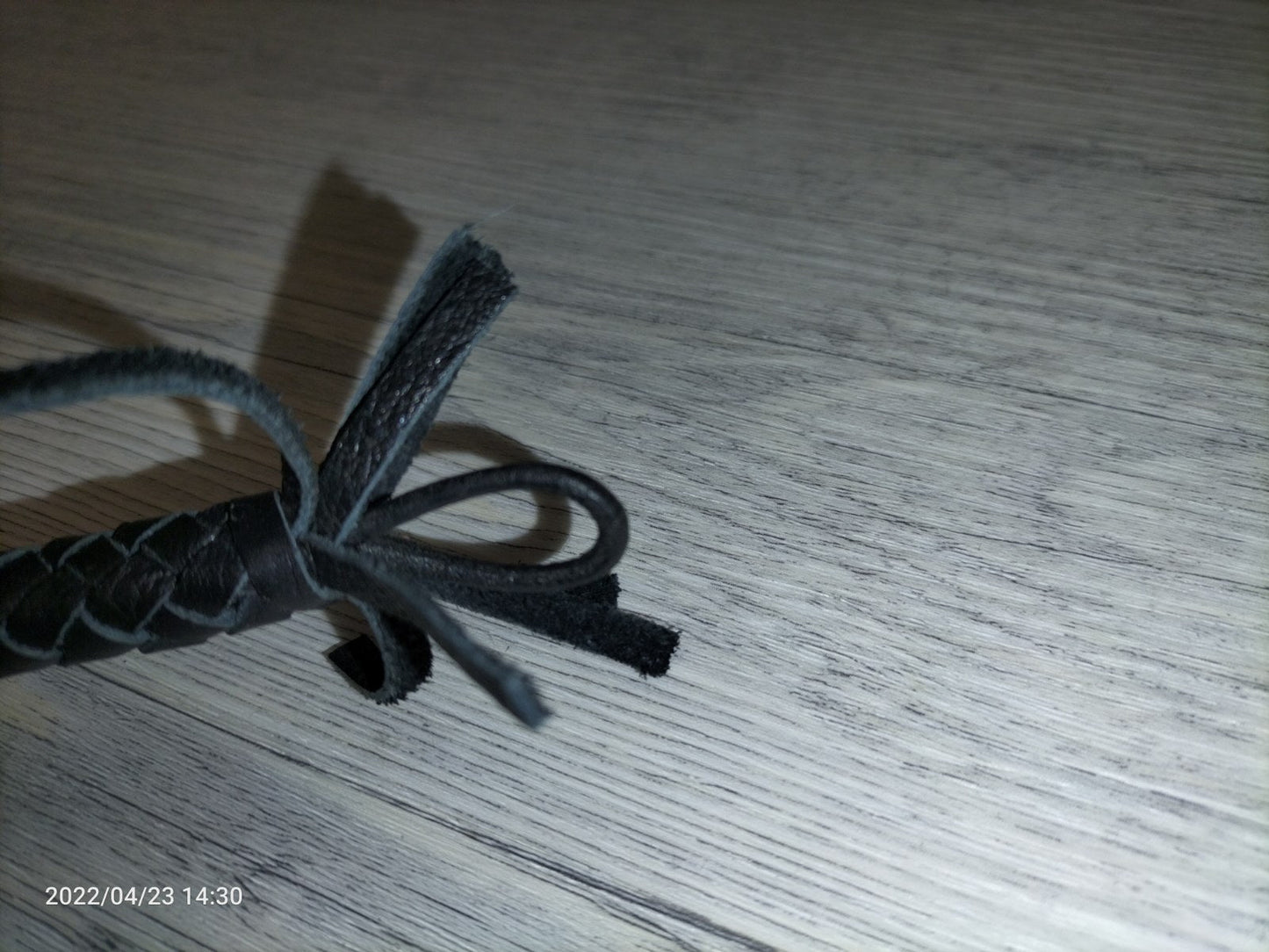 Zwarte bull whip 90 cm - SM - speeltjes