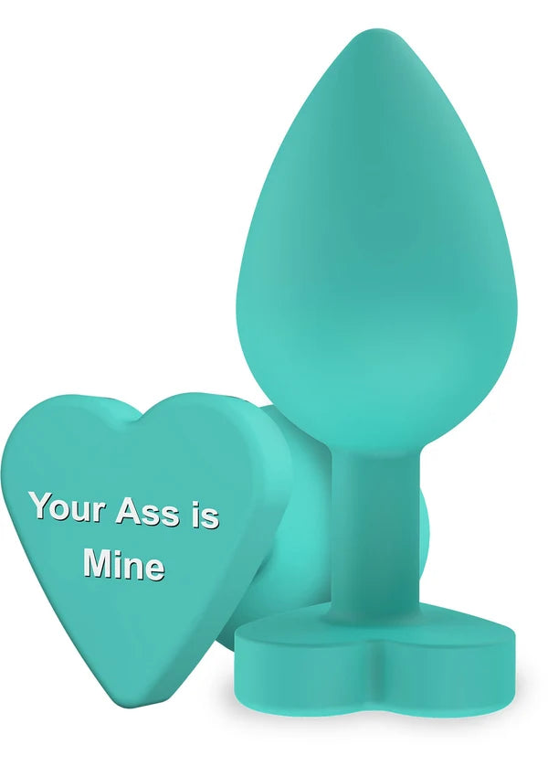 TOYJOY Your Ass Is Mine – Siliconen Buttplug met Hartbasis