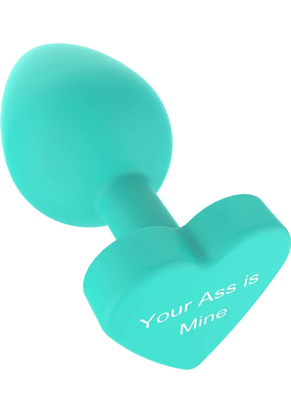 TOYJOY Your Ass Is Mine – Siliconen Buttplug met Hartbasis