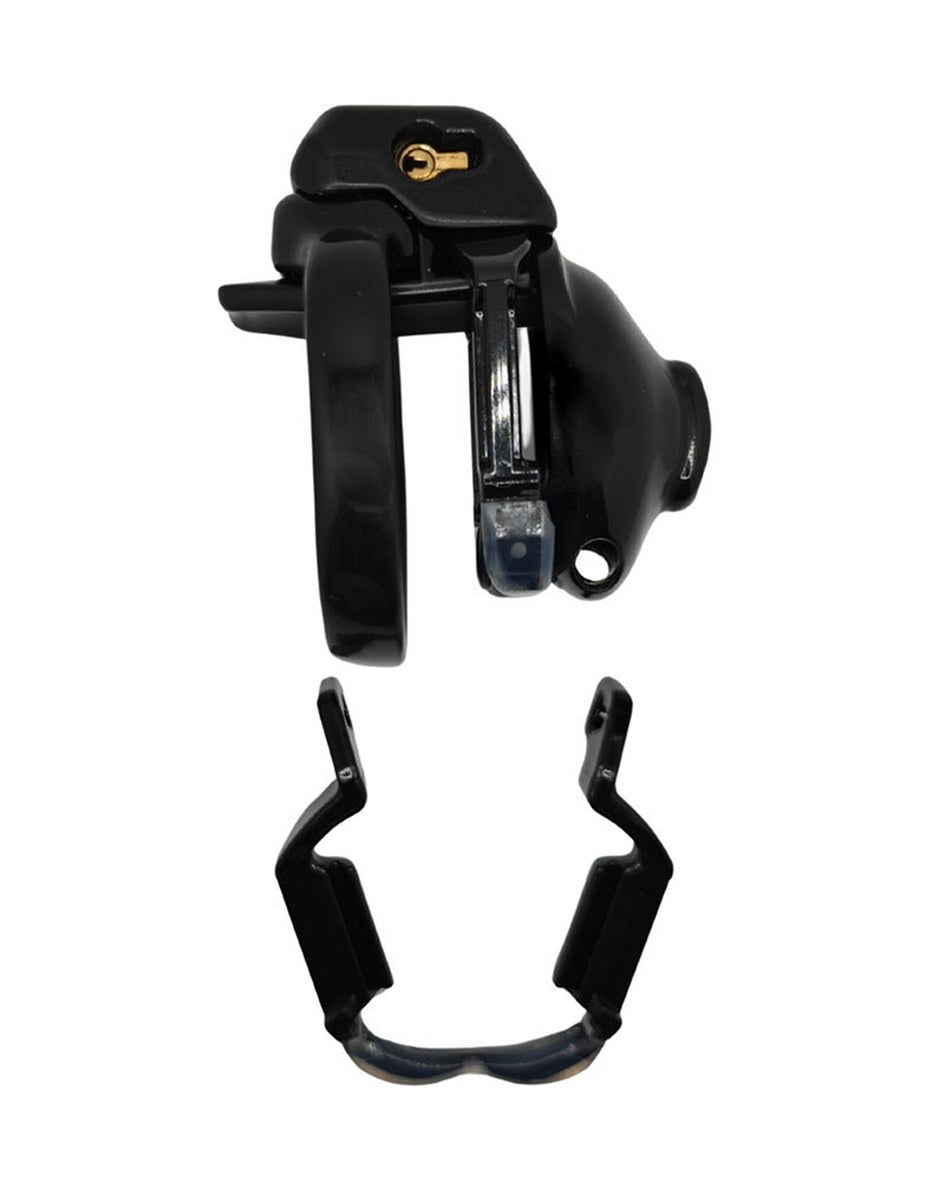 The Vice Mach 2 Clitty Kuisheidskooi Zwart – Maximale Controle in Ultra Compact Formaat