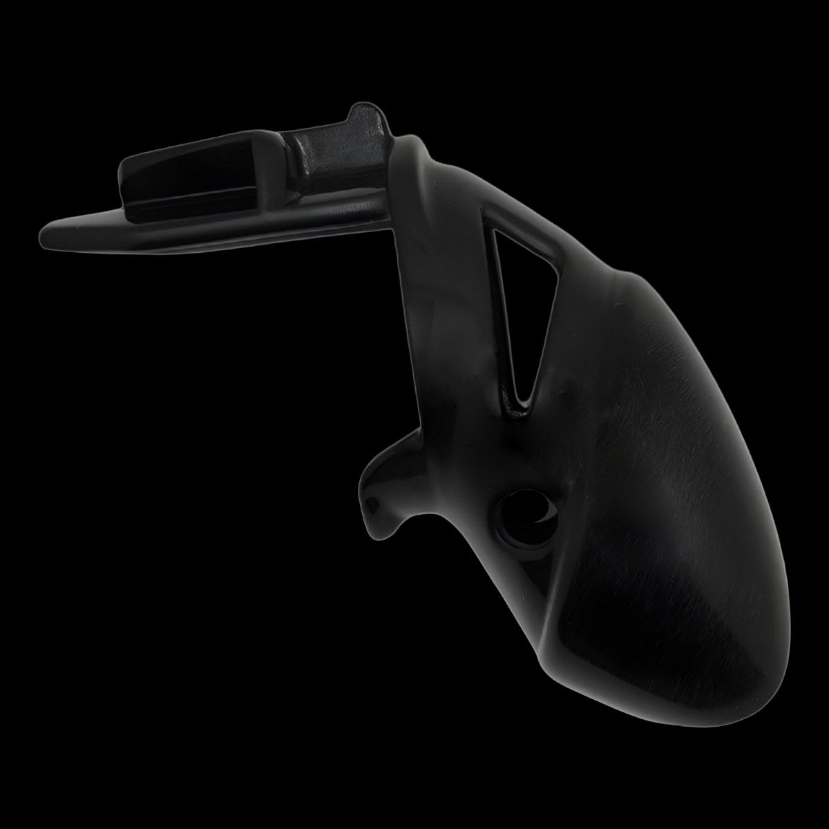 The Vice Mach 2 Standaard Kuisheidskooi Zwart – Premium Chastity Cage voor Langdurige Controle