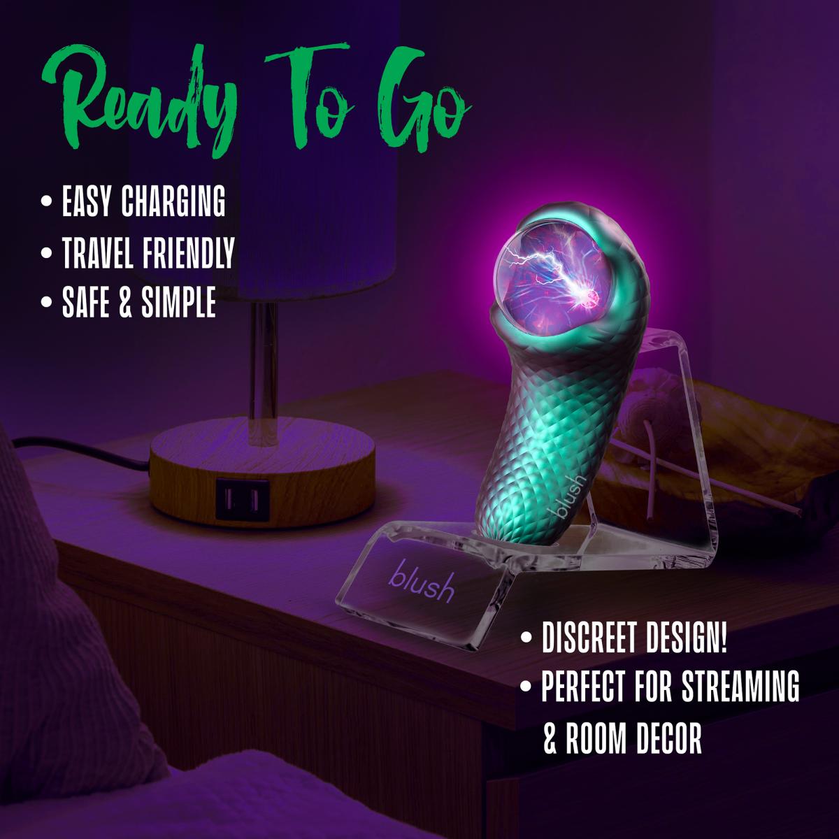 Temptasia Enchanted Serpent – Dubbele Motor Vibrator met Plasmabol Verlichting