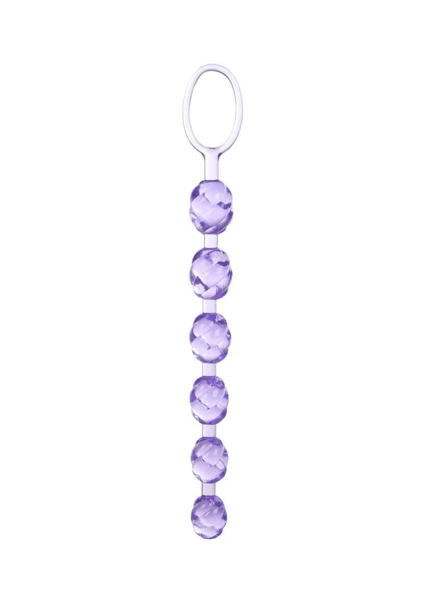 Swirl Pleasure Beads – 6 Anale Kralen van Zacht PVC