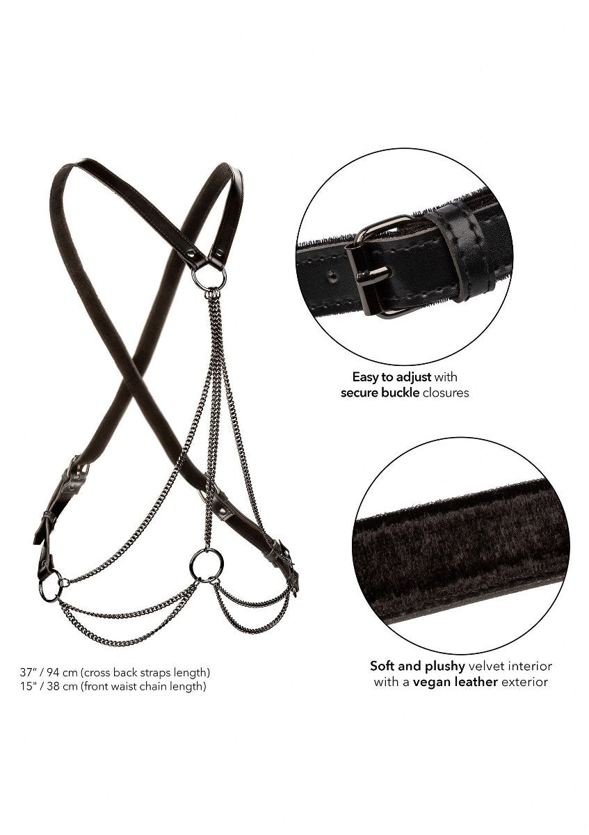 Multi Chain Harness – Luxe BDSM Harnas met Kettingen