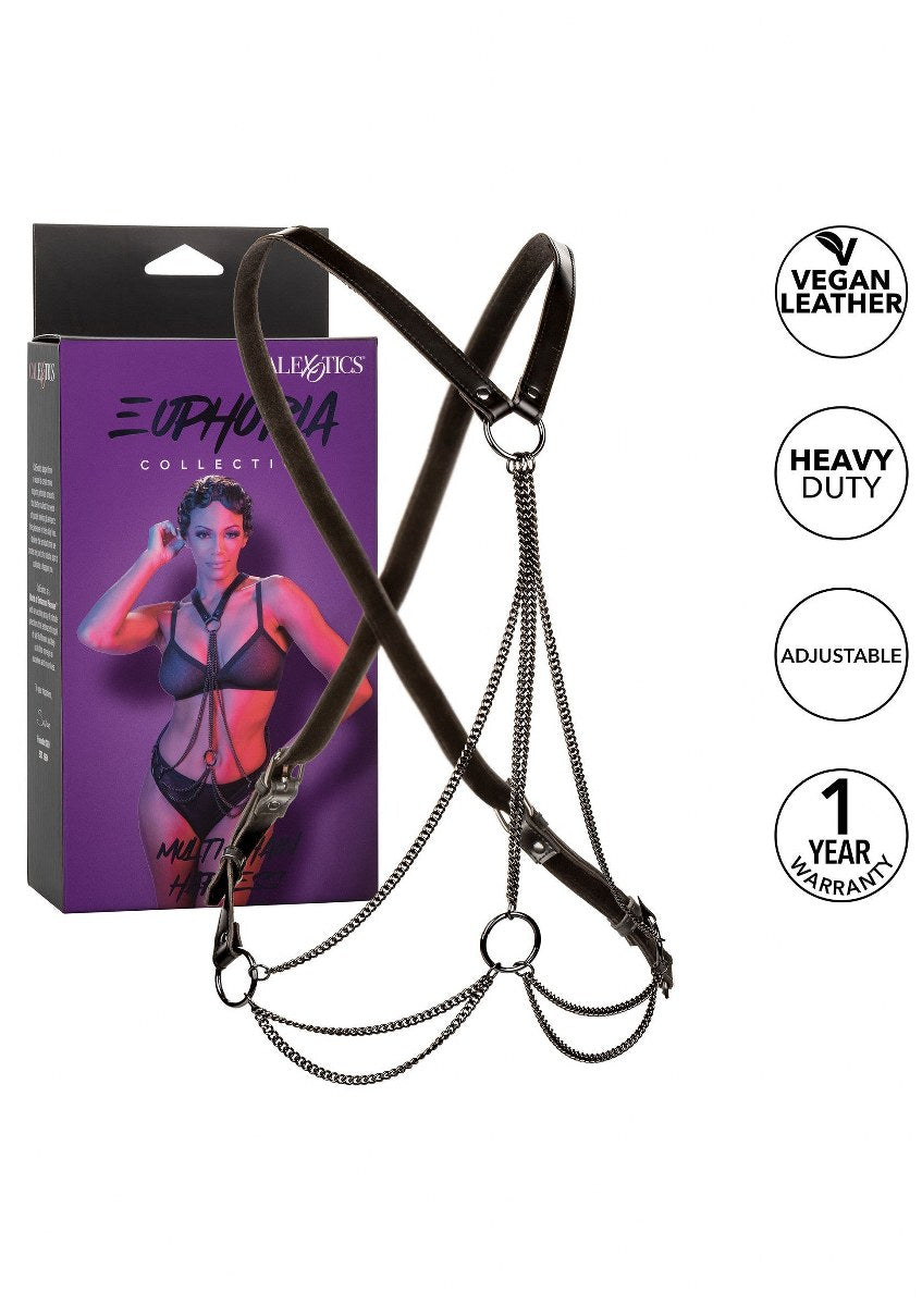 Multi Chain Harness – Luxe BDSM Harnas met Kettingen