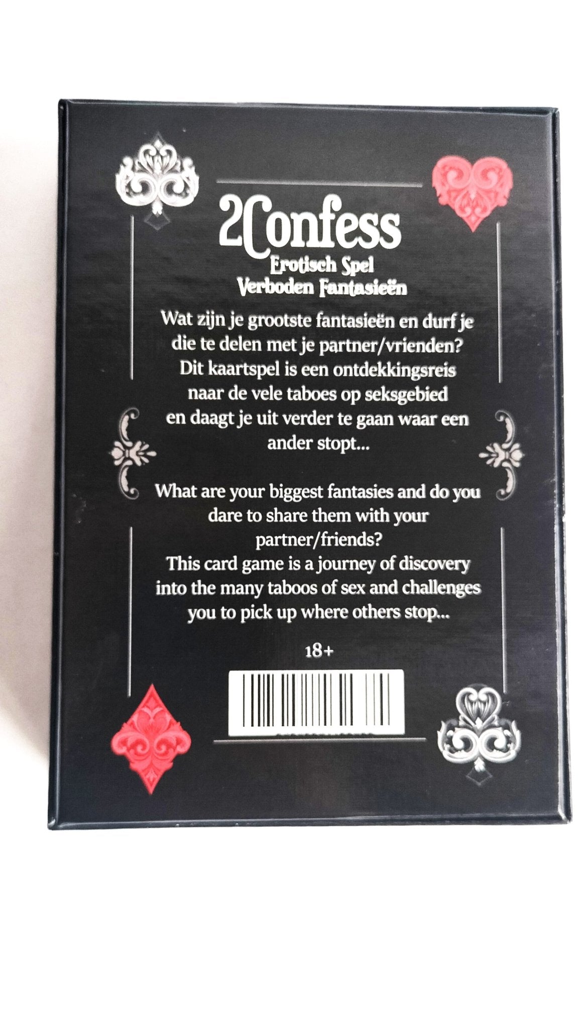 2 Confess Erotische spel - Verboden Fantasieën - SM - speeltjes