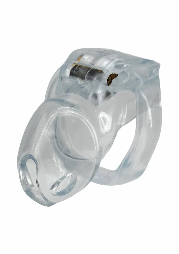 Clear Control Cock Cage Short – Transparante Acryl Kuisheidskooi