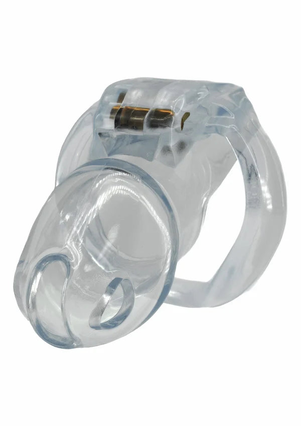 Clear Control Cock Cage Long – Transparante Acryl Kuisheidskooi