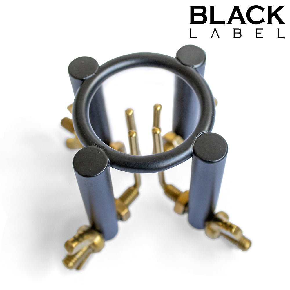 4-Way Urethral Stretcher – Verstelbare Plasbuisspreider Zwart/Goud - Medical Play - SM-speeltjes