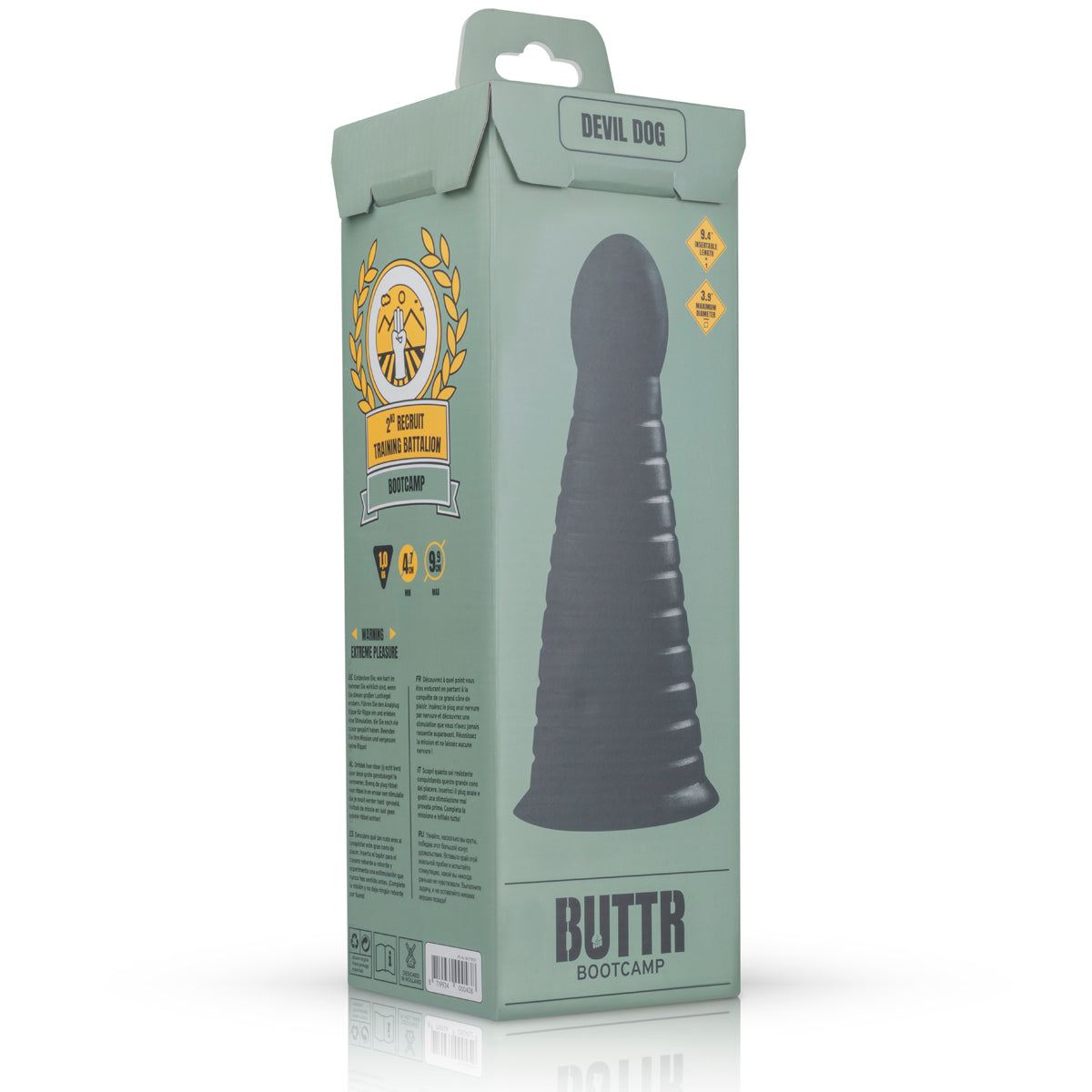 BUTTR Devil Dog Buttplug – XXL Anale Plug voor Gevorderden