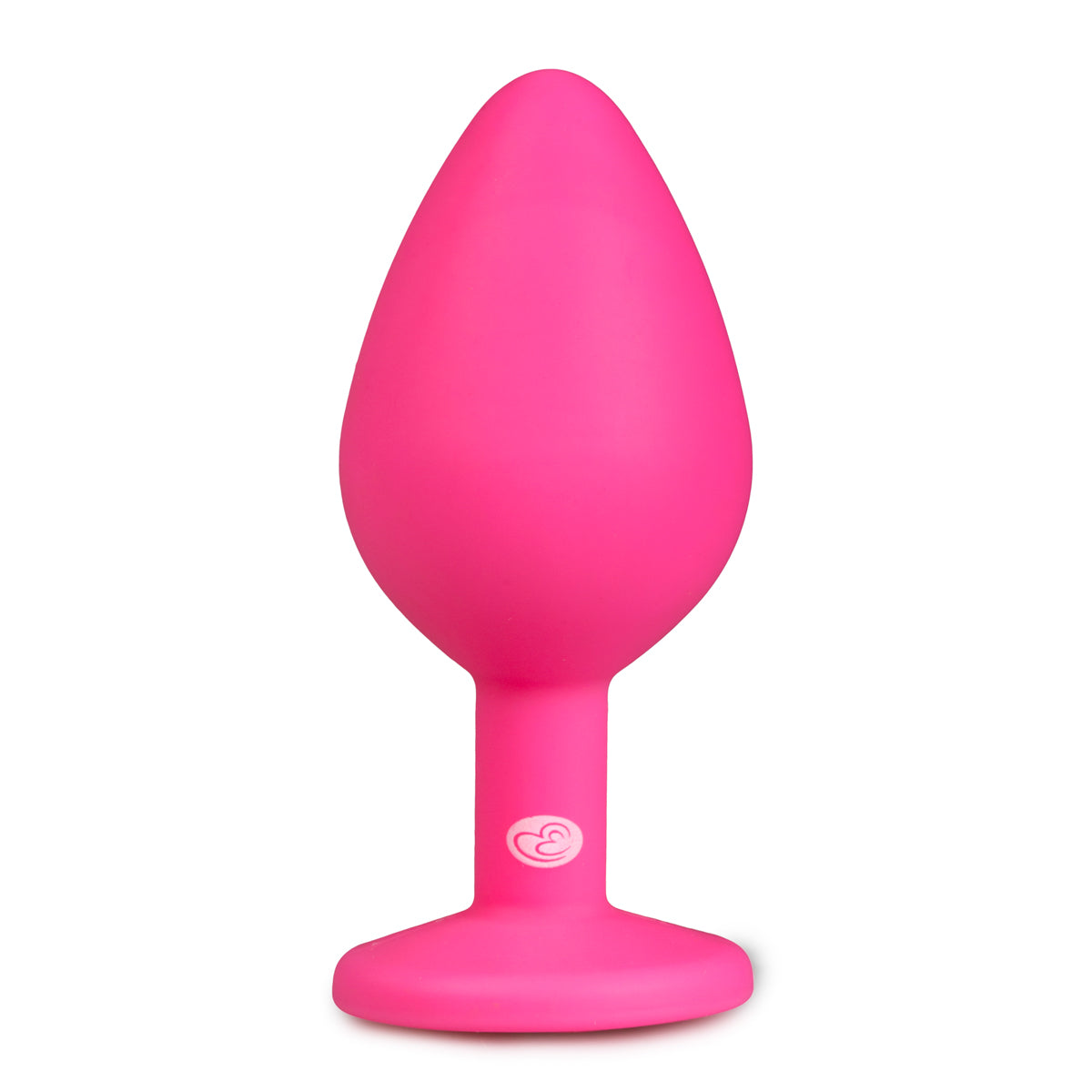 Siliconen Buttplug met Steen – Diamond Plug Medium voor Beginners