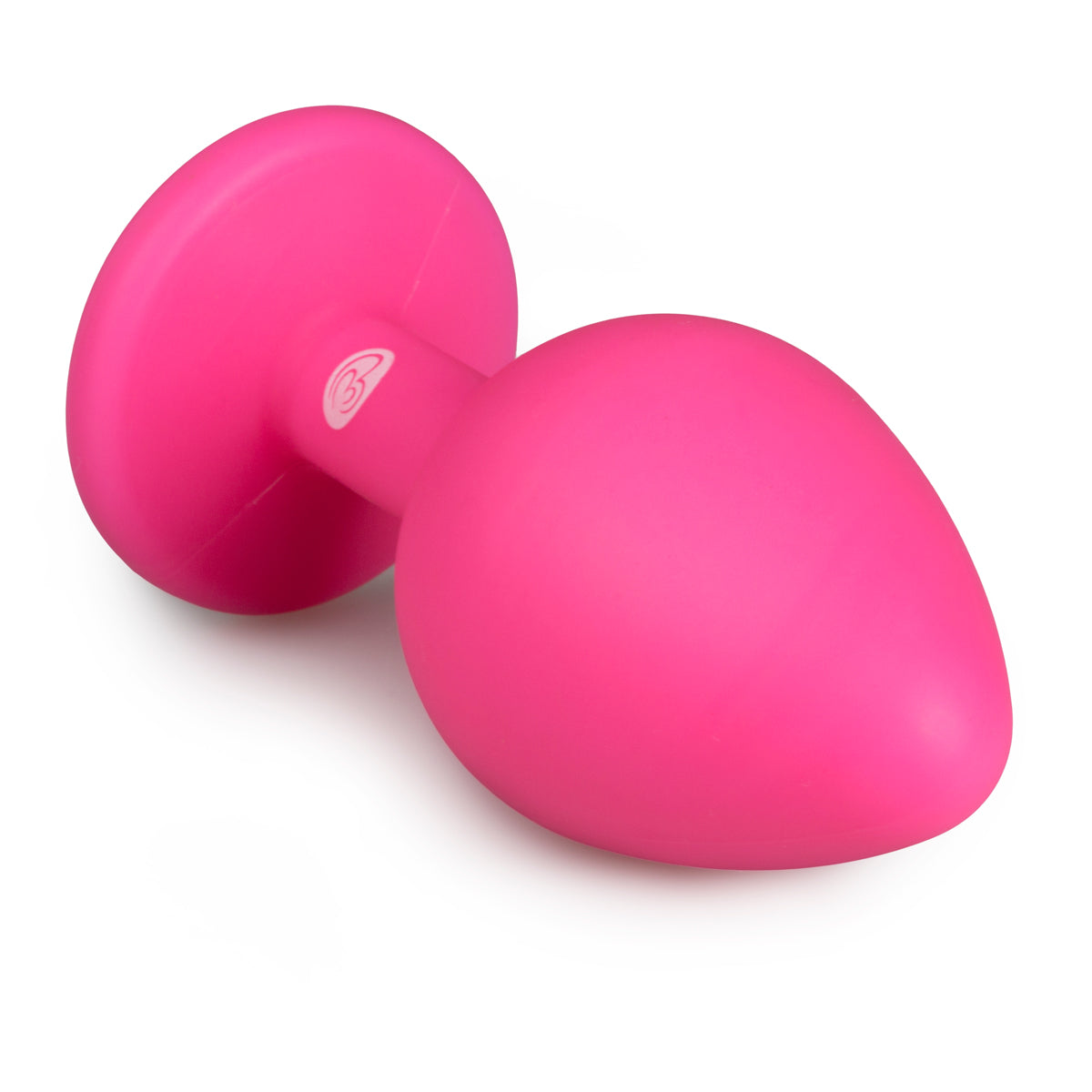Siliconen Buttplug met Steen – Diamond Plug Medium voor Beginners