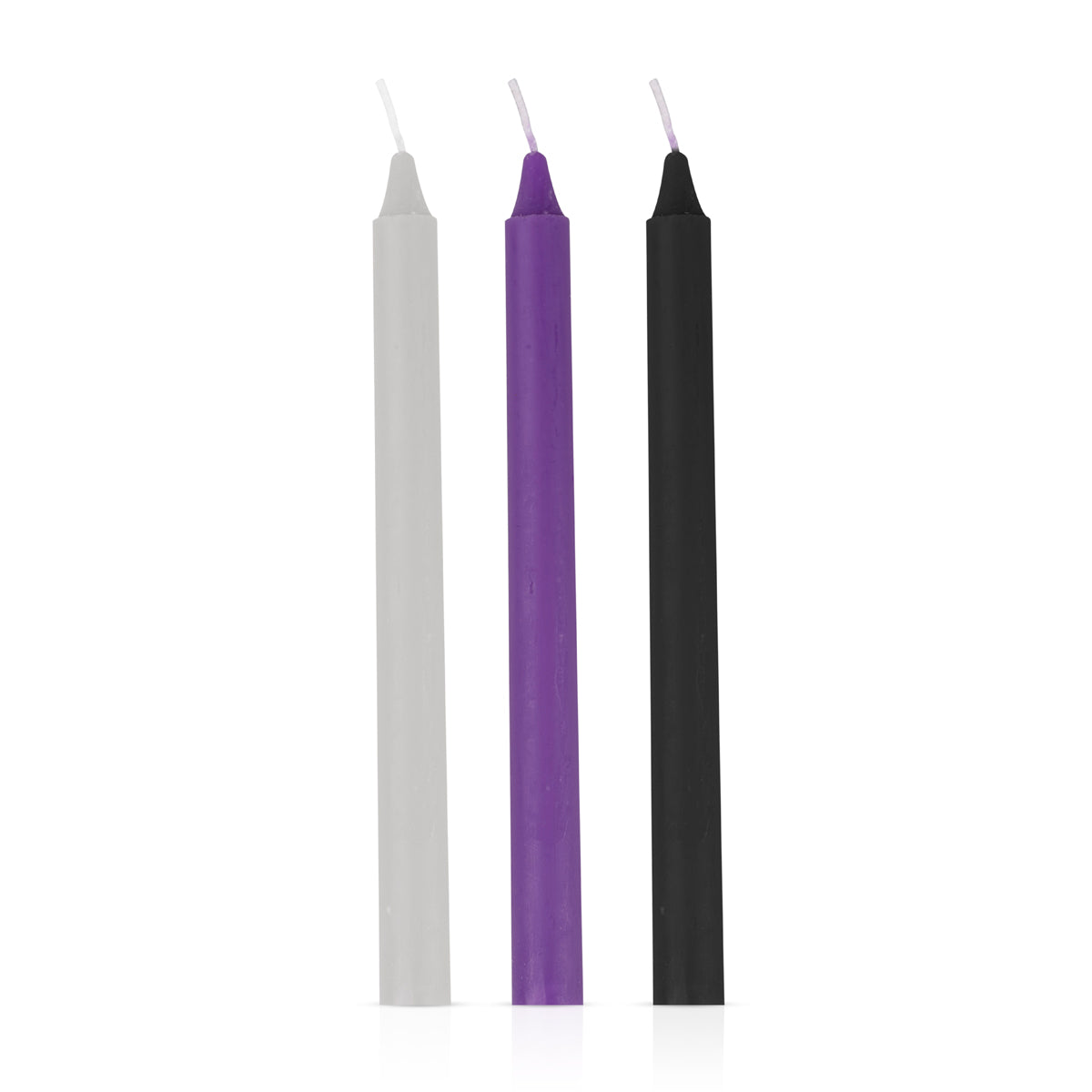 Sojawas Druppelkaarsen Set 3 Stuks – SM Kaarsen voor Wax Play & Kaarsenspel