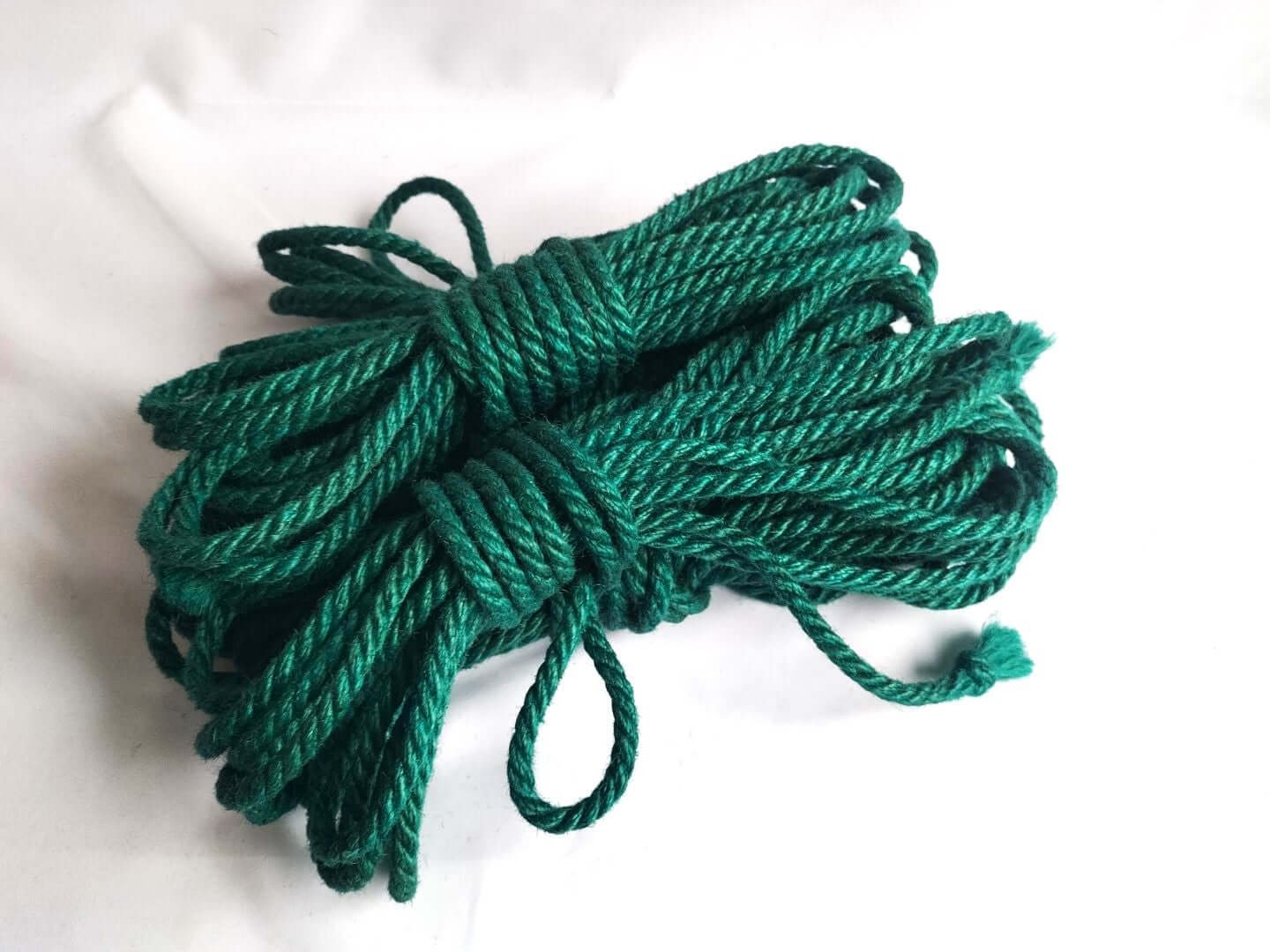 jute touw 6 mm rusty Turquoise