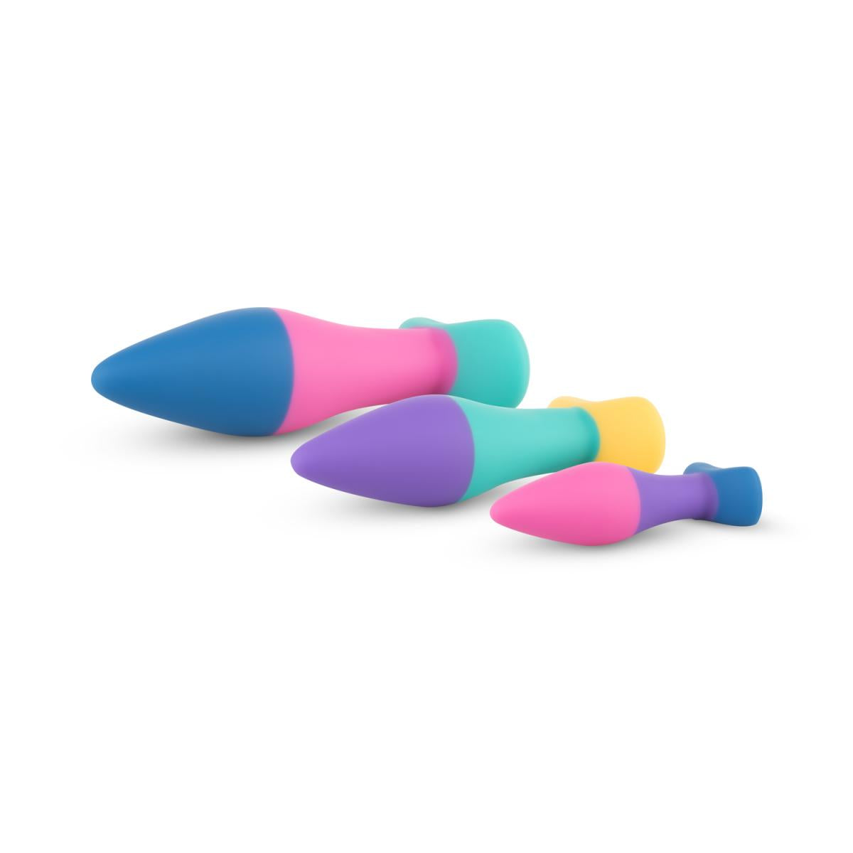 Koda Buttplug Training Set – 3 Maten Silicone Anaalplug Set voor Beginners