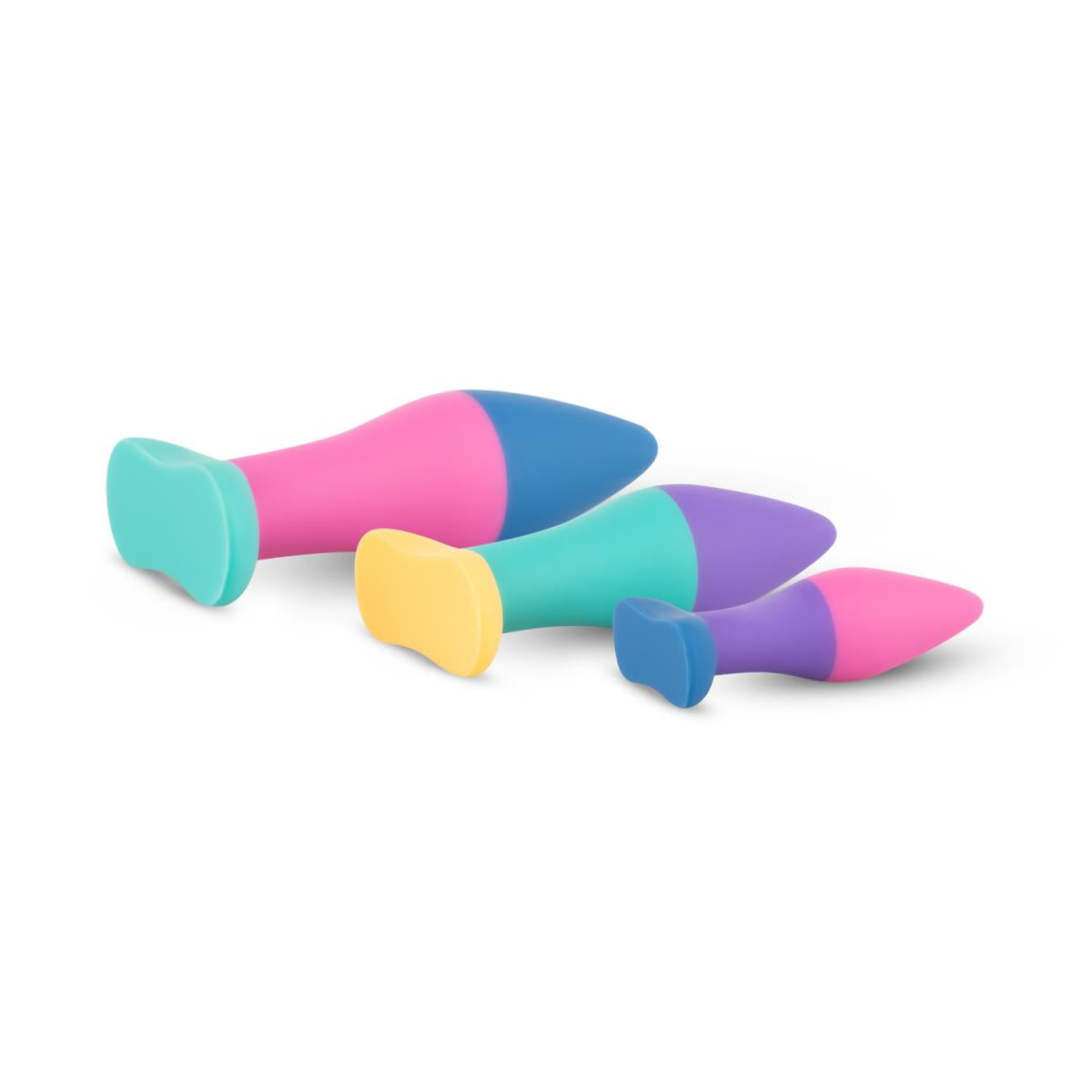 Koda Buttplug Training Set – 3 Maten Silicone Anaalplug Set voor Beginners