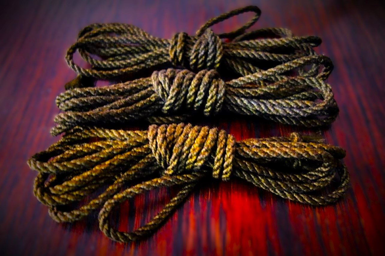Jute rope 6mm various colors