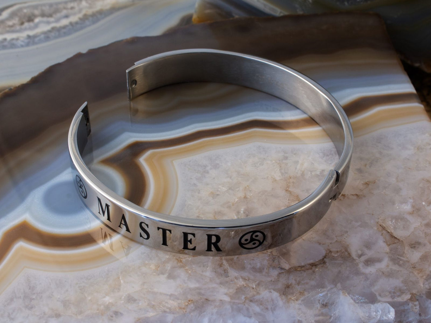 Bracelet en acier inoxydable MAÎTRE