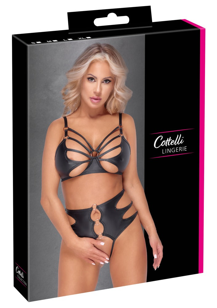 Cottelli bra set with rings