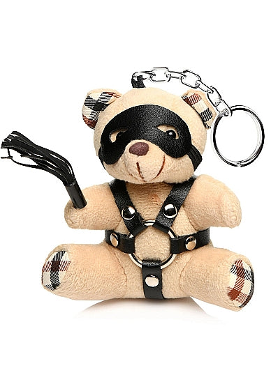 Porte-clés ours en peluche BDSM
