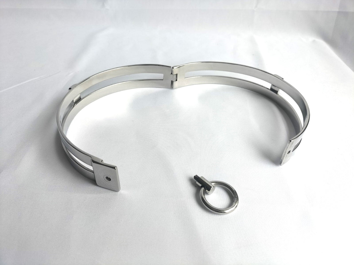 Dubbele RVS collar (diverse maten)