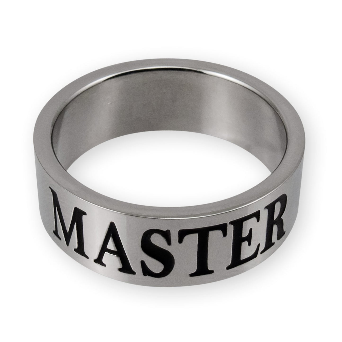 RVS ring met Master (verschillende maten)