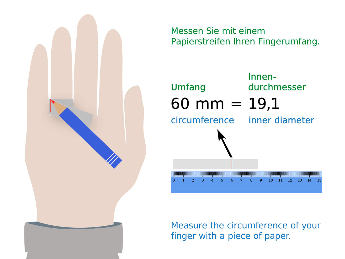 RVS ring met Master (verschillende maten)