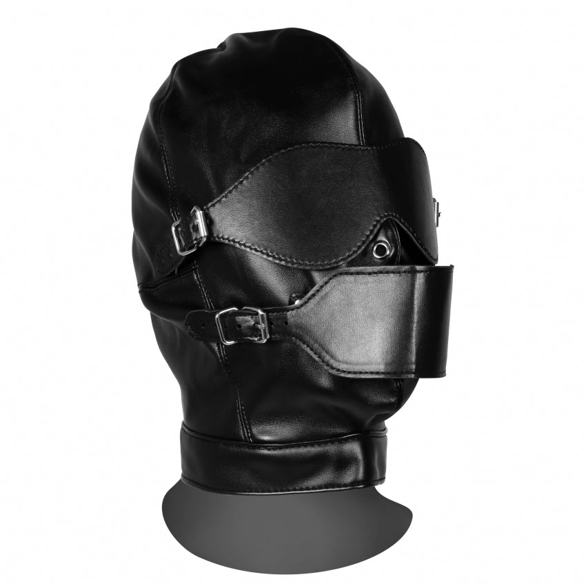 Xtreme blindfold mask with breathable ball gag
