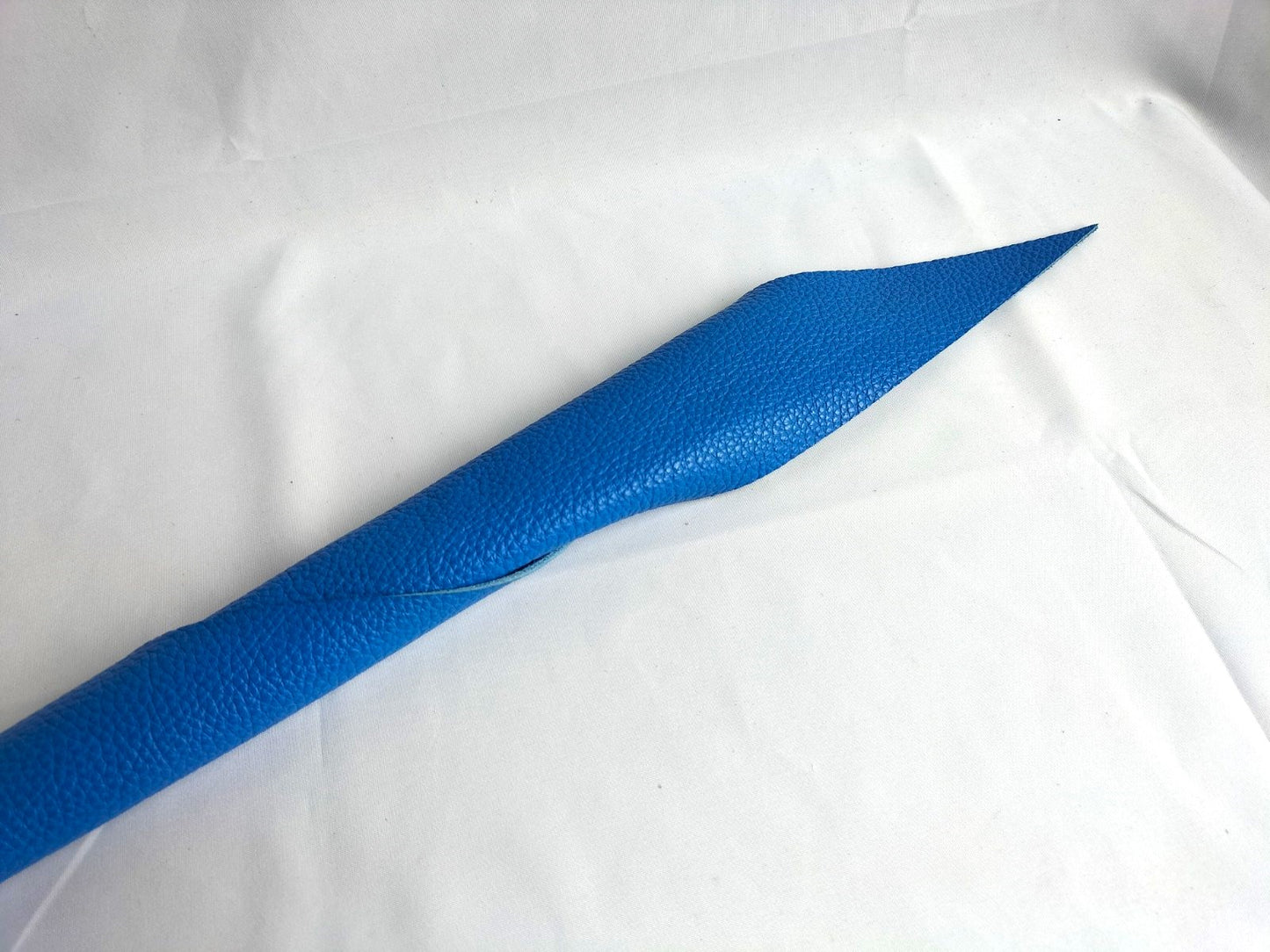 Dragon tail blauw leer 70 cm