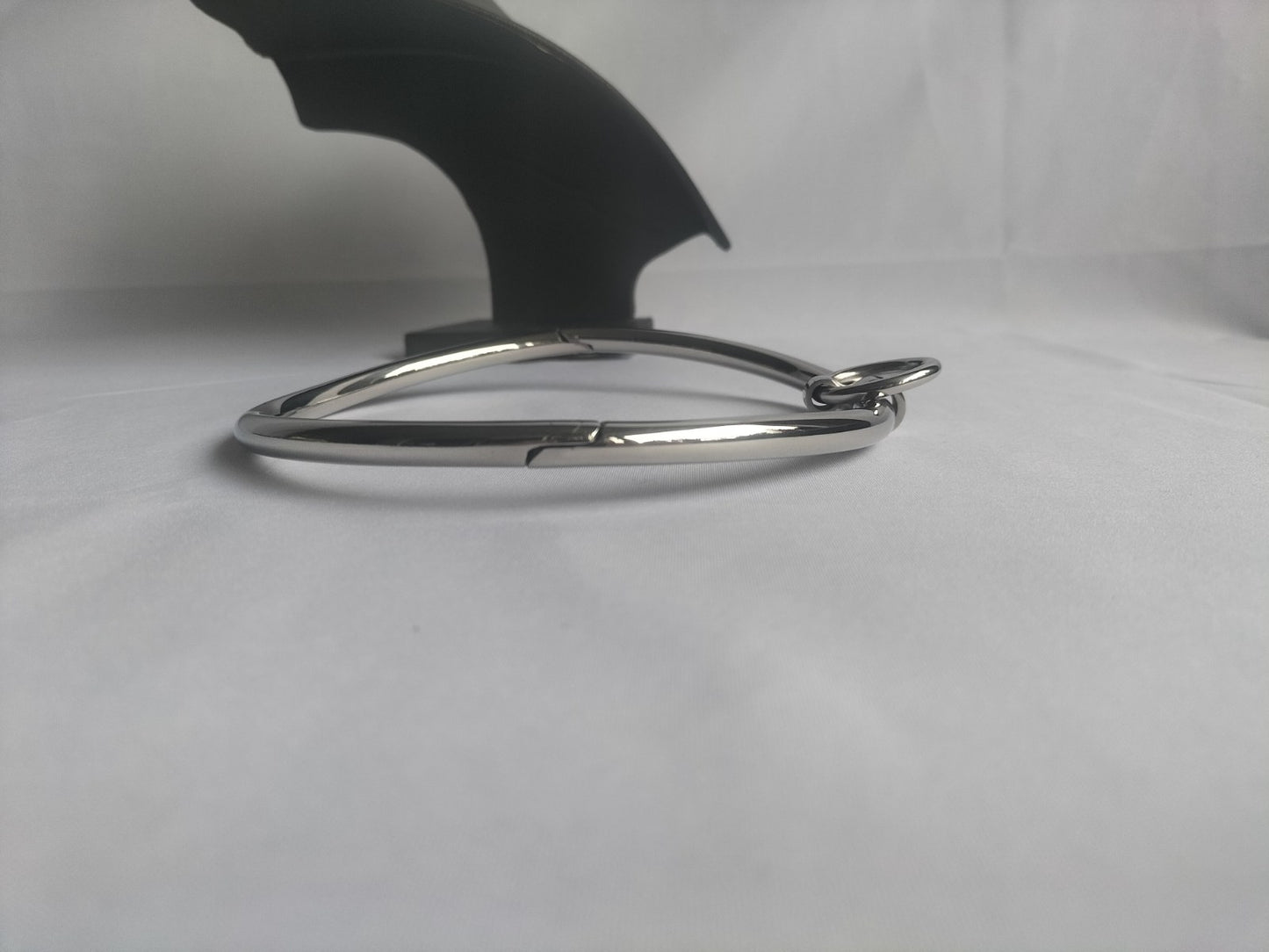 Collier en acier chromé avec joint torique diamètre 12 cm ou diamètre 14 cm