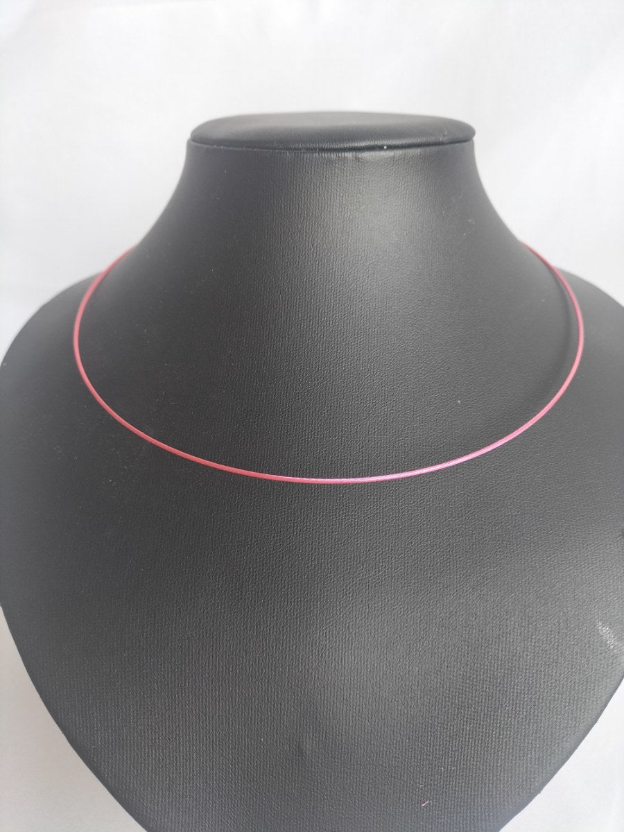 Daily collar Black Obsdian