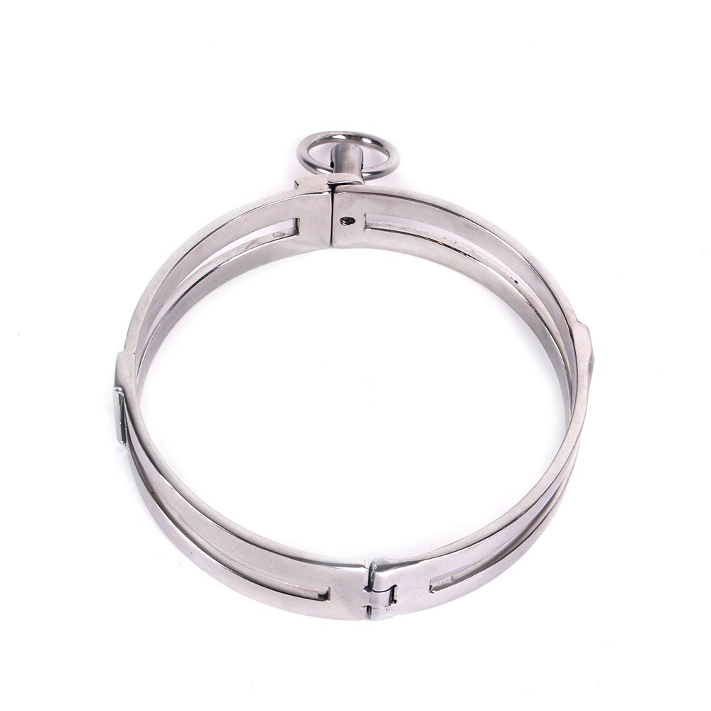 Stainless steel double collar