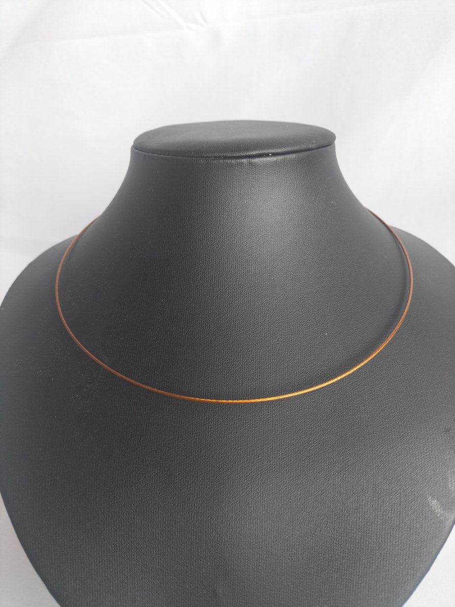 Daily collar Black Obsdian