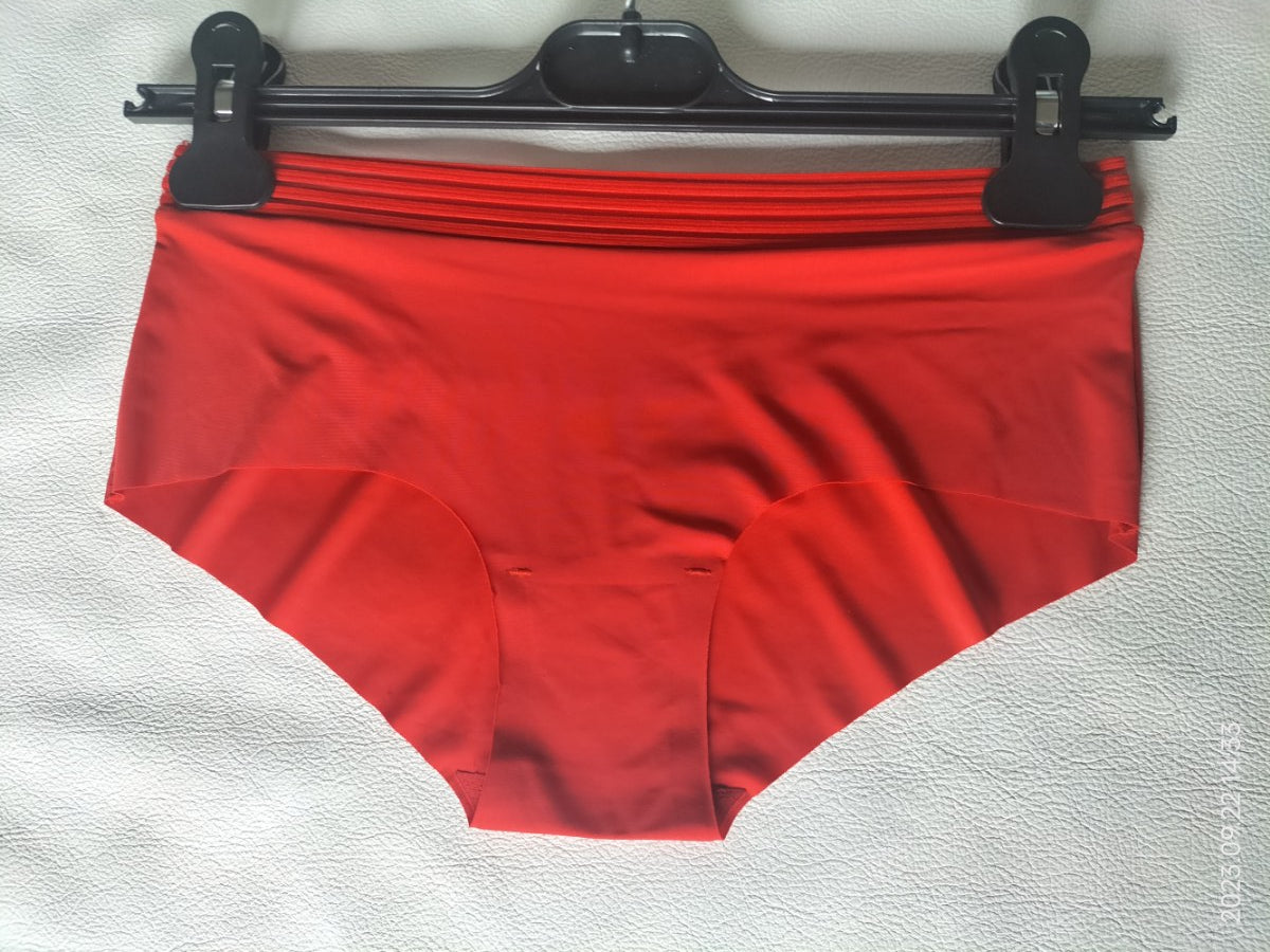 Red briefs with It ain't gonna spank itself panties size M